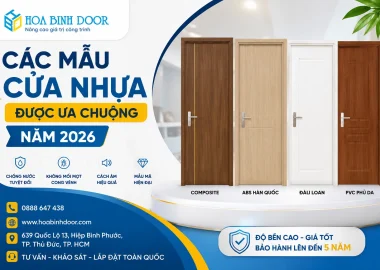 Các Mẫu Cửa Nhựa được ưa Chuộng Năm 2026