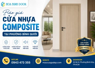 Giá Cửa Nhựa Composite Tại Phường Bình Quới