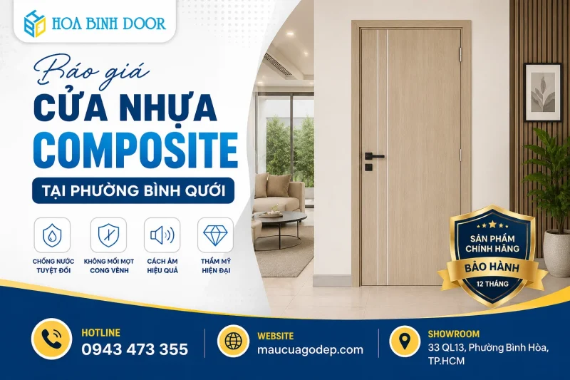 Giá Cửa Nhựa Composite Tại Phường Bình Quới