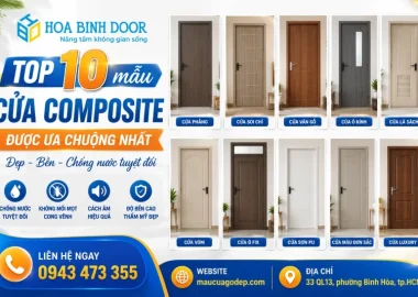 Top 10 Mẫu Cửa Nhựa Composite được ưa Chuộng 2026
