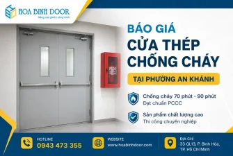 Báo Giá Cửa Thép Chống Cháy Tại Phường An Khánh