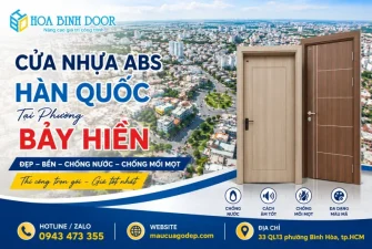 Cửa Nhựa Abs Hàn Quốc Tại Phường Bảy Hiền