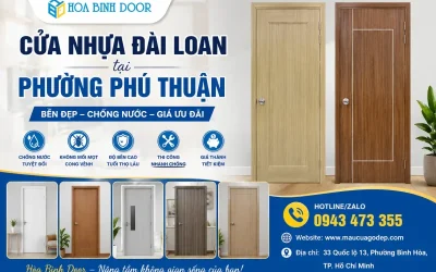 Cửa Nhựa Đài Loan Tại Phường Phú Thuận