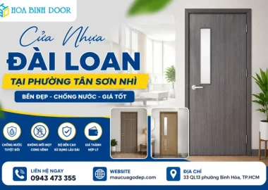 Cửa Nhựa Đài Loan Tại Phường Tân Sơn Nhì