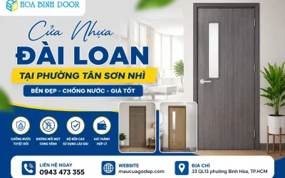 Cửa Nhựa Đài Loan Tại Phường Tân Sơn Nhì