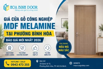 Giá Cửa Mdf Melamine Tại Phường Bình Hòa