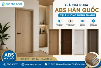 Giá Cửa Nhựa Abs Hàn Quốc Tại Phường Đông Thạnh