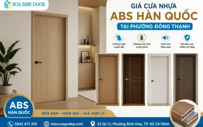 Giá Cửa Nhựa Abs Hàn Quốc Tại Phường Đông Thạnh