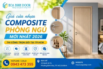 Giá Cửa Nhựa Composite Phòng Ngủ Mới Nhất