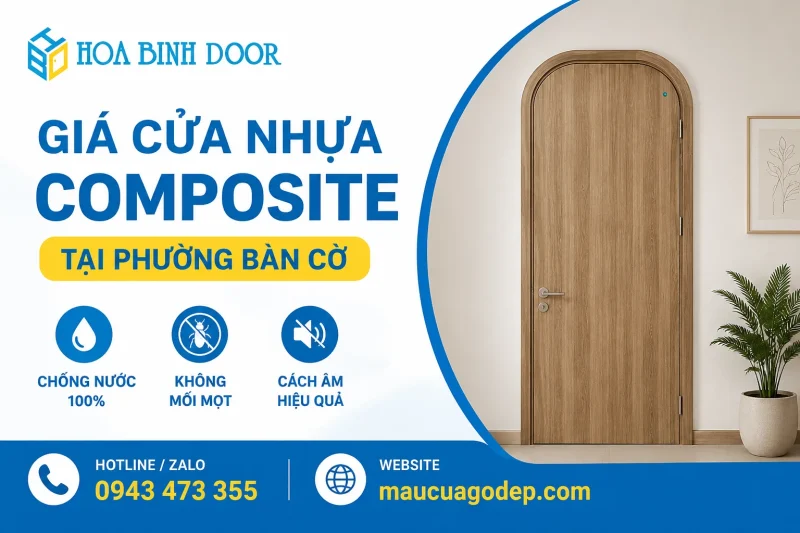 Giá Cửa Nhựa Composite Tại Phường Bàn Cờ