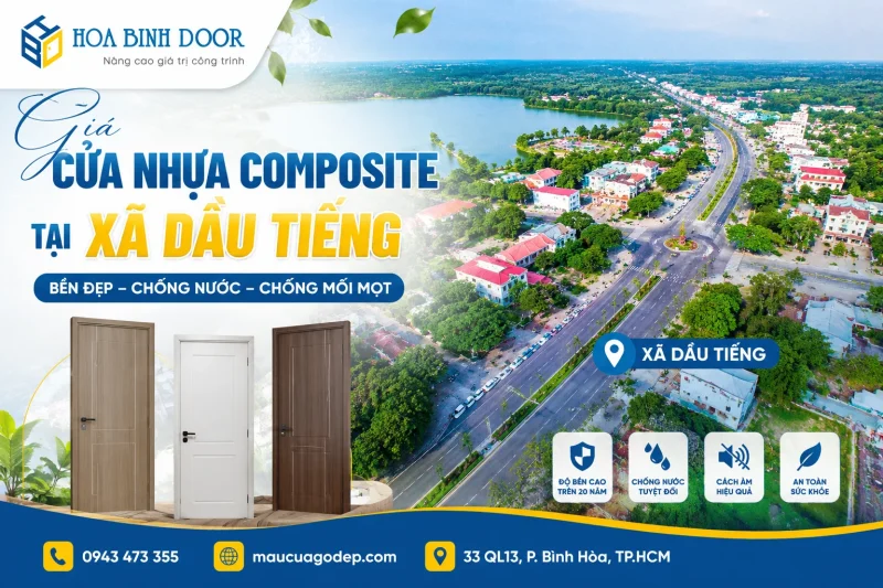 Giá Cửa Nhựa Composite Tại Xã Dầu Tiếng