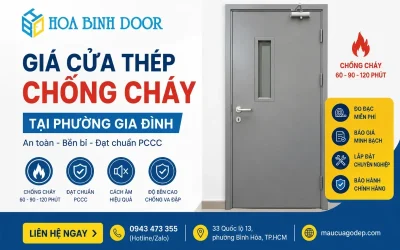 Giá Cửa Thép Chống Cháy Tại Phường Gia Định