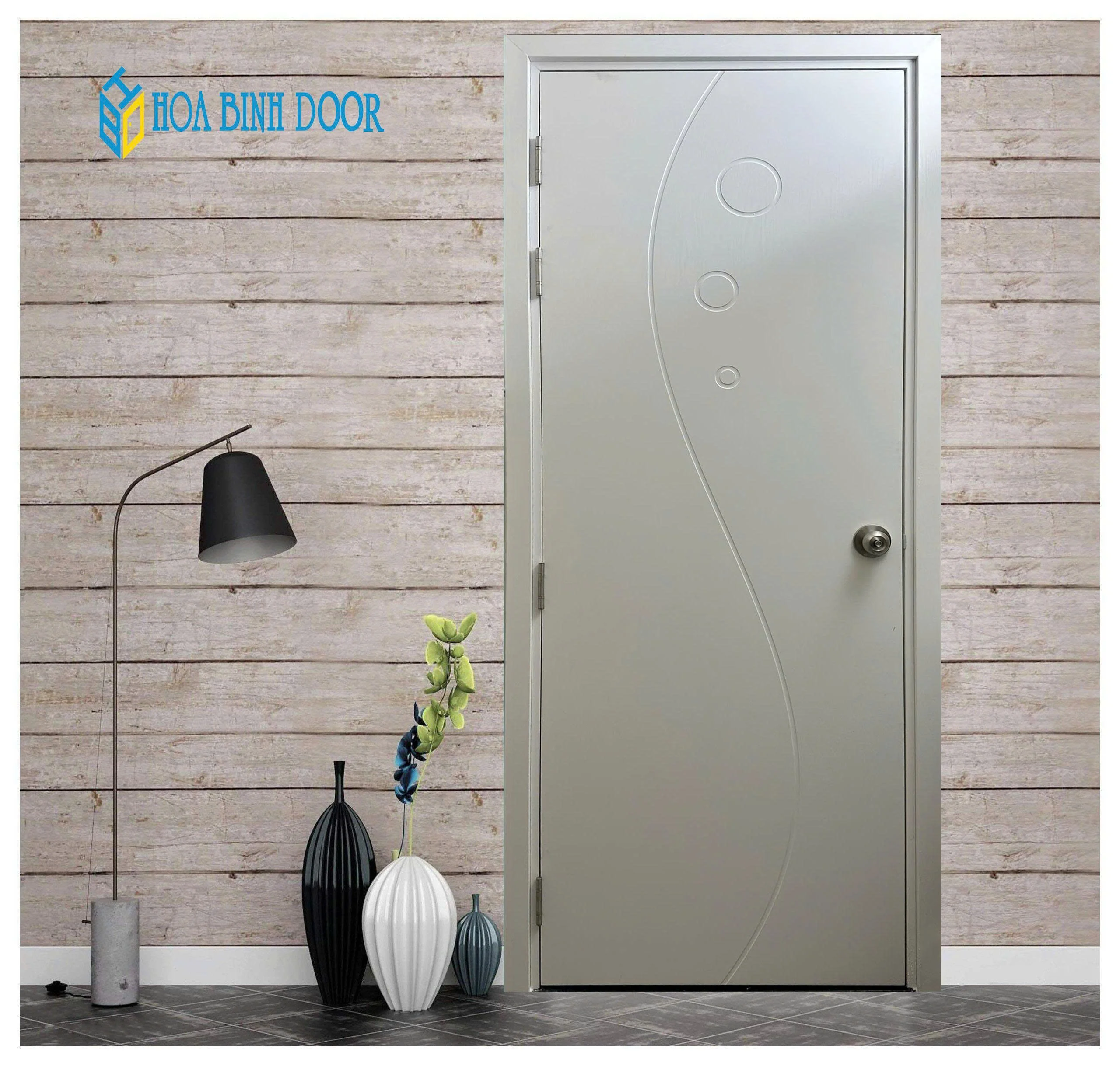 Cửa nhựa Composite phủ da 