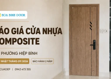Báo Giá Cửa Nhựa Composite Tháng 09 2026