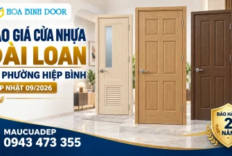 Giá cửa nhựa Đài Loan Phường Hiệp Bình