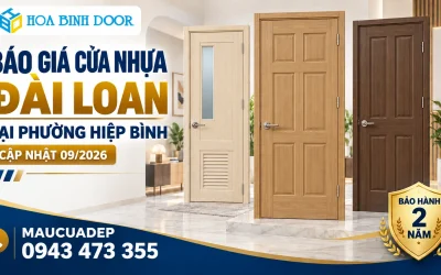 Giá cửa nhựa Đài Loan Phường Hiệp Bình